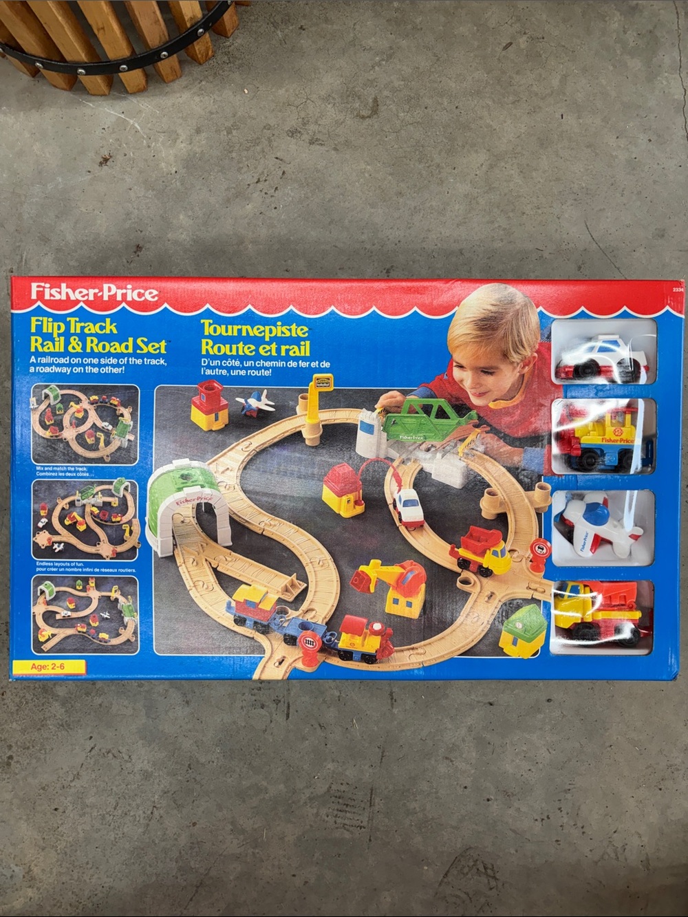 Fisher-Price Flip Track Rail & Road